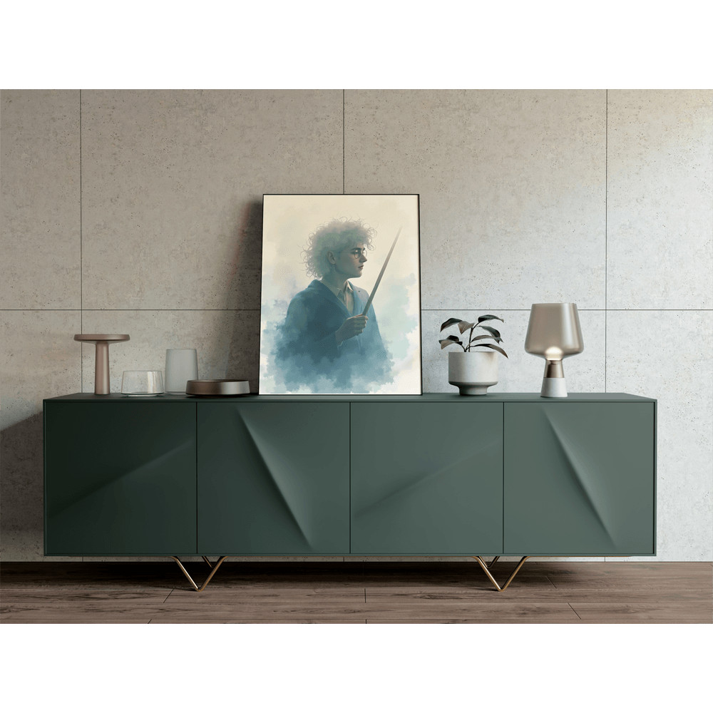 Harry Potter Water Paint Printable Wall Decor Digital Download 2