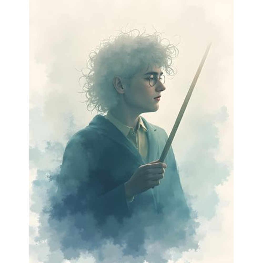 Harry Potter Water Paint Printable Wall Decor Digital Download 3