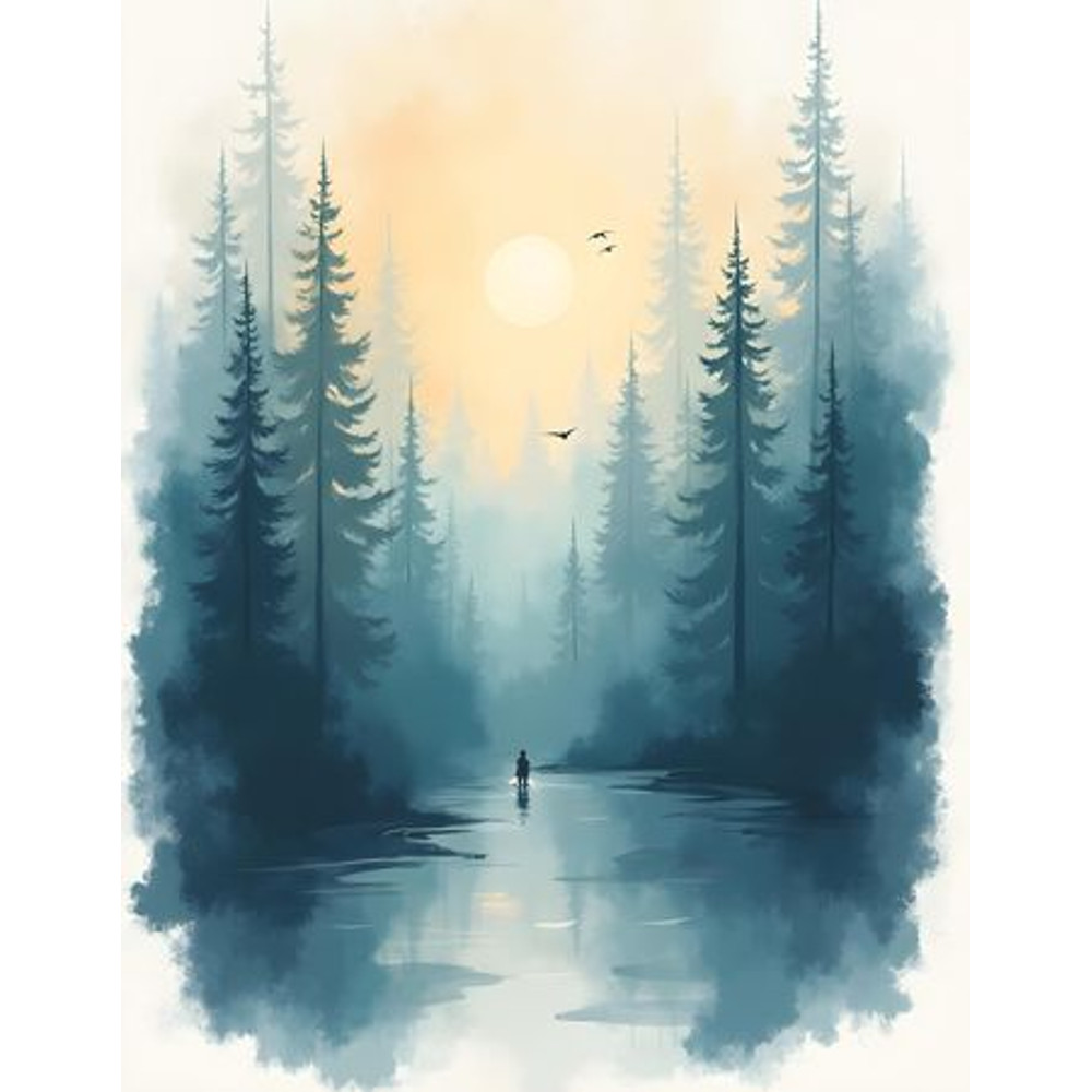 Harry Potter Magical Water Color Printable Wall Decor 3