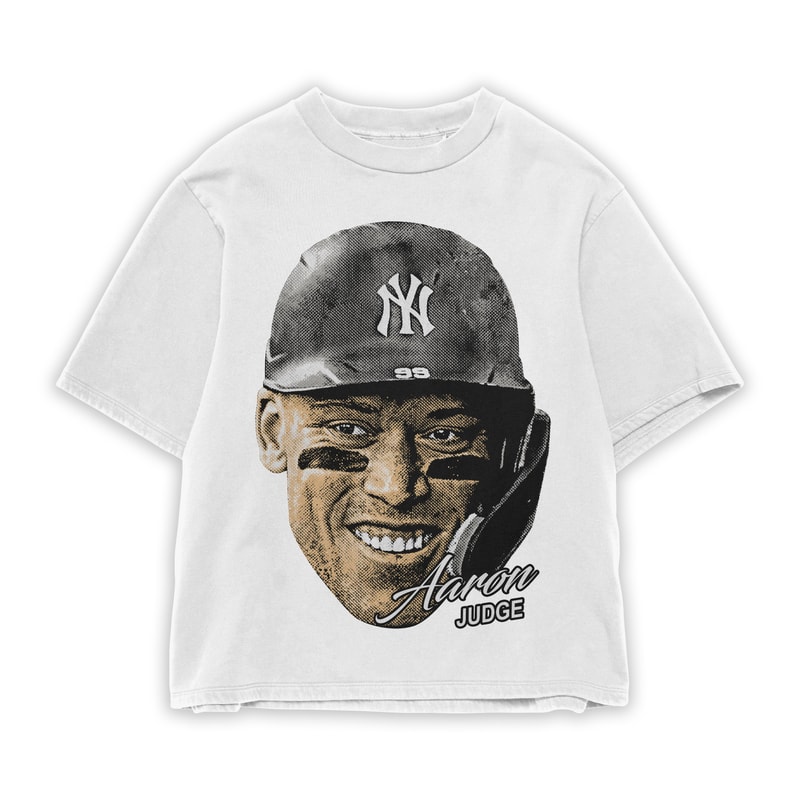 Aaron Judge PNG SVG For Digital Print Baseball Face Player Tshirt PNG Design 1