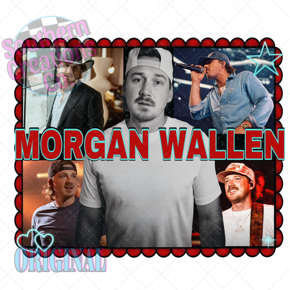 MORGAN WALLEN SUBLIMATION MORGAN WALLEN PNG COUNTRY MUSIC PNG MORGAN WALLEN DIGITAL DESIGN 0