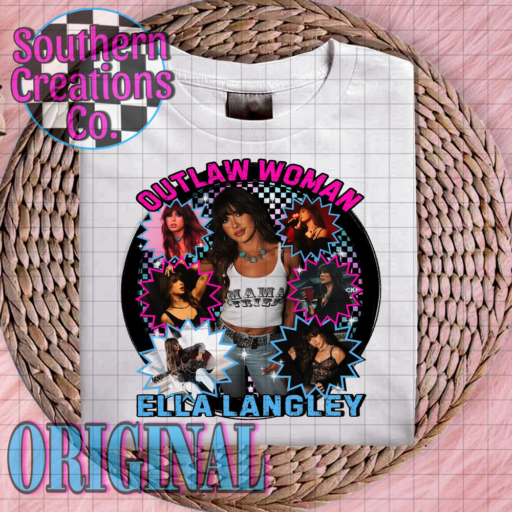 ELLA LANGLEY OUTLAW WOMAN SUBLIMATION OUTLAW WOMAN PNG ELLA LANGLEY SUBLIMATION 1
