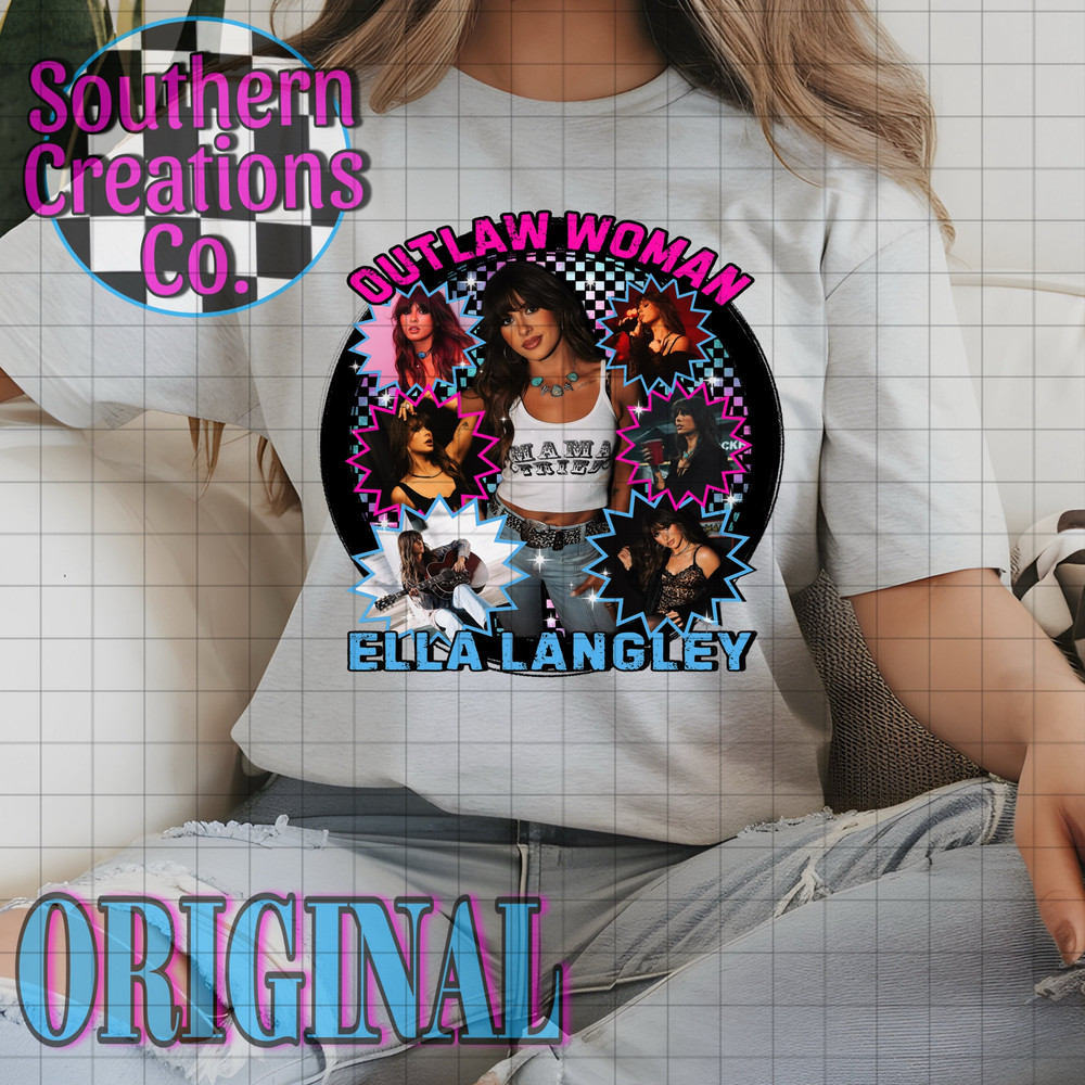 ELLA LANGLEY OUTLAW WOMAN SUBLIMATION OUTLAW WOMAN PNG ELLA LANGLEY SUBLIMATION 2