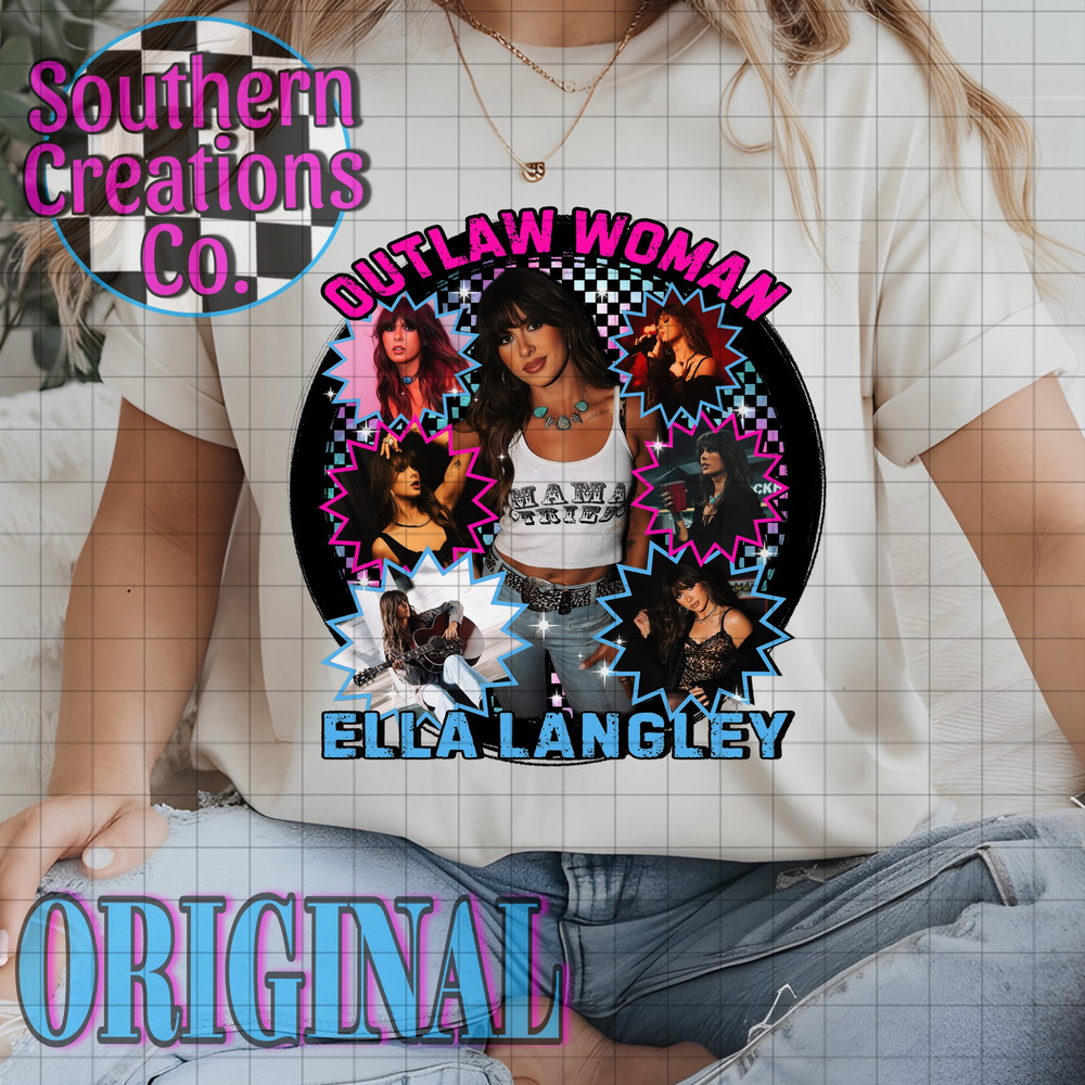 ELLA LANGLEY OUTLAW WOMAN SUBLIMATION OUTLAW WOMAN PNG ELLA LANGLEY SUBLIMATION 5
