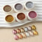 Chrome Rubbing Pigment Flake Manicure Decor, Gold Metallic Mirror Glitter Nail Art Dust, Rose Gold Silver Powder