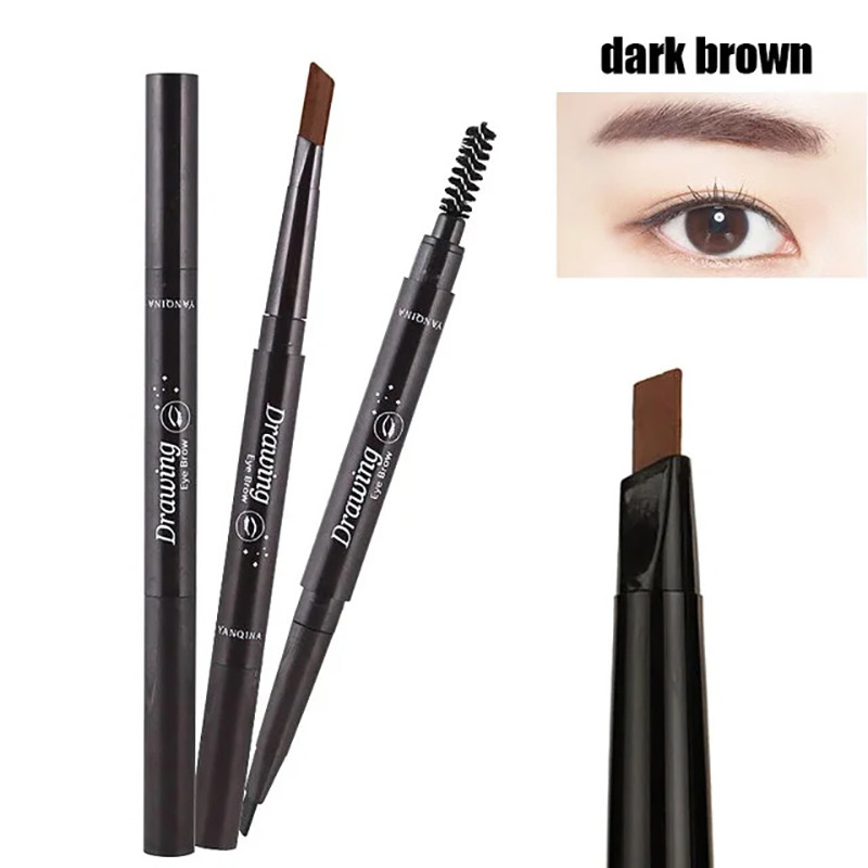 Professional Eyebrow Pencil Long Lasting Waterproof Eyebrow Pen Tattoo Brush For Women Makeup Brow 2
