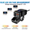 Handlebar Dual USB Socket with Switch Voltmeter, Motorcycle USB Fast Charger, Waterproof 12V Power Supply Adapter