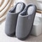 Household Plush Slippers Womens Mens Casual Thick Soft Bottom Home Slippers Antislip Thermal Indoor