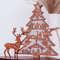 Christmas Tree Shape Luminous Wooden Nativity Scene Ornaments Elk Christmas Decorations Ornaments P 0