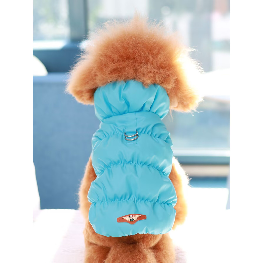 Thick Warm Dog Jacket For Autumn Winter Cozy Pet Coat For Small To Medium Dogs Poodle Teddy York Ou 4