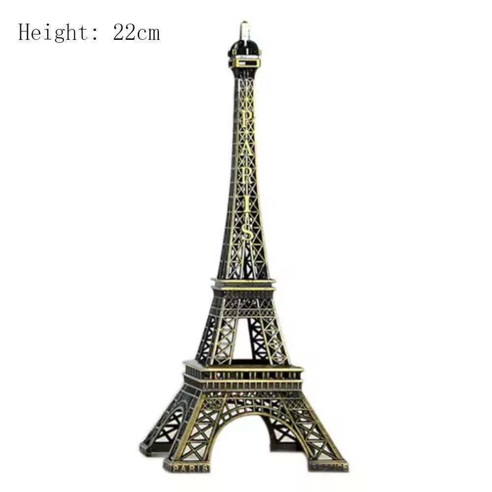 Metal Eiffel Tower Statue Exquisite Design Architecture Collectible Decorative Ornament Home Decor 5
