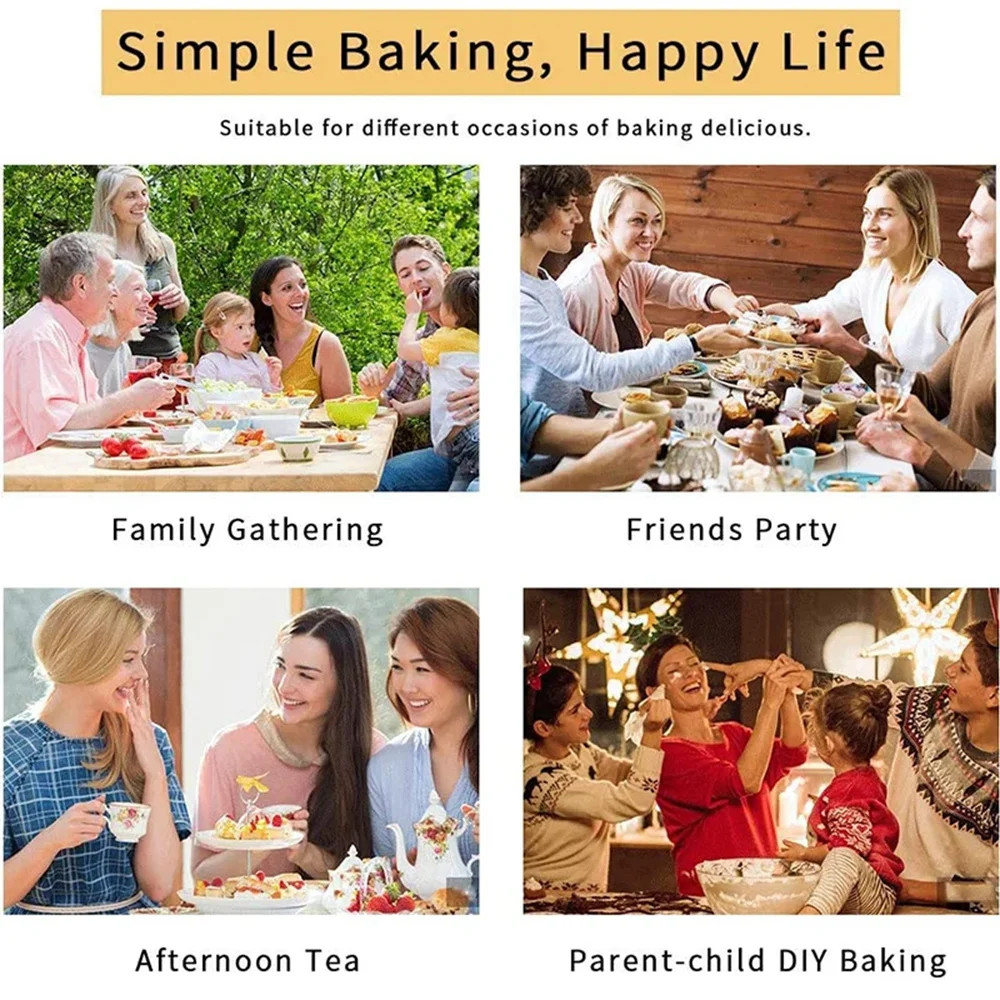 Reusable Stainless Steel Egg Tart Mold, Baking Accessories Cookie Pudding Mould, Mooncake Mold Pastry Tools Cake Molds