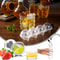 Large Ice Mould Round Ice Ball Maker Ice Cube Tray Box For DIY Home Bar Cocktail Sphere Ice Shape M 0