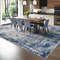 Living Room Area Rugs Soft Large Modern Abstract Area Rug, Boho Vintage Machine Washable Non Slip Carpet Low Pile Rugs