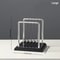 Steel Ball Desk Toy Gift, Newton Cradle Balance, Metal Gravity Pendulum, Physics Science Teaching Supplies for Home