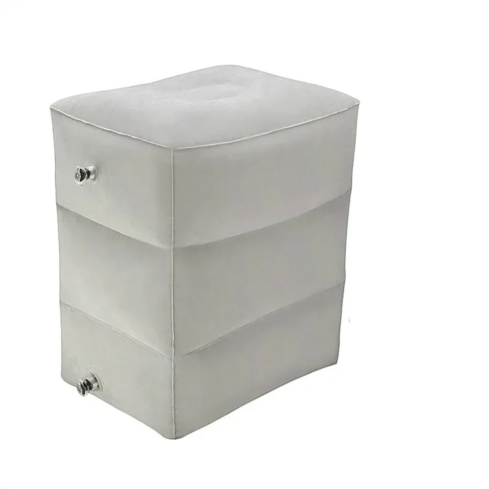 Adjustable Inflatable Travel Pillow Flight Sleeping Footrest Portable Rest Cushion For Airplane Car