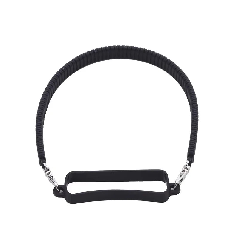 Silicone Water Bottle Sling Carrier Durable Soft Handle Strap Flexible Cup Holder For Bottles Easy 5