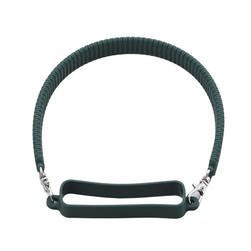 Silicone Water Bottle Sling Carrier Durable Soft Handle Strap Flexible Cup Holder For Bottles Easy 6