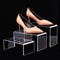 Multifunctional Transparent Acrylic Display Stand Mini Model Storage Rack Perfume Doll Jewelry Orga 1
