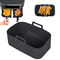 Air Fryer Silicone Tray Reusable Rectangle Oven Basket Baking Liner Insert Dish For Fried Chicken A 4