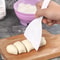 Butter Dough Cutter DIY Baking, Cake Knife Plastic Scraper, Chocolate Shovel Tri Angle, Kitchen Tools Soft Scratch Board
