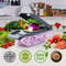 Multi functional Vegetable Chopper, Handle Food Grater, Kitchen Food Slicer Dicer, Vegetable Cutter for Quick Meal