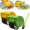 Vegetable Chopper Roller, Manual Scallion Cutter, 6 Stainless Steel Blade Herb Mincer, Detachable Parsley Chopper Tool