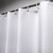 Water Repellent Cloth Bathroom Shower Curtain, Hotel Fabric Shower Liner, Shower Curtain