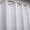 Water Repellent Cloth Bathroom Shower Curtain, Hotel Fabric Shower Liner, Shower Curtain