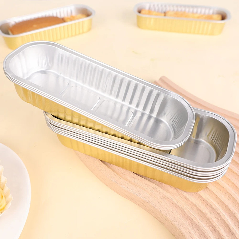 Disposable Aluminum Foil Baking Tray, Air Fryer Grilling Tray Box, BBQ Pans Kitchen Accessories