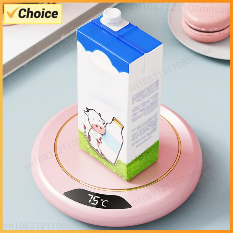 USB Heating Coaster Thermostatic Warmer Speed Adjustment Coffee Mug Milk Tea Water Cup 0