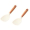 Silicone Rice Spoon HeatResistant Silicone Spoon Non Stick Cooking Spoon Reusable Small Tool 6
