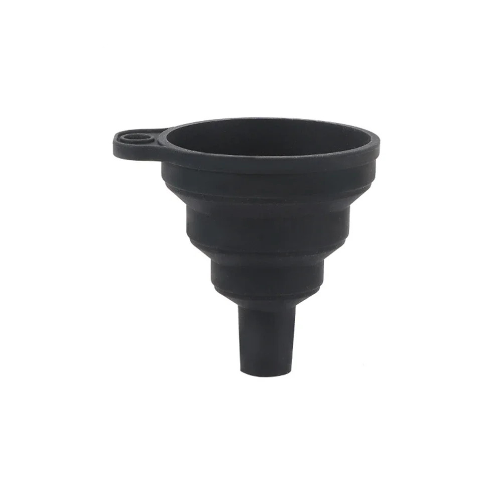 Car Engine Funnel Universal Silicone Funnel Portable Liquid Funnel Fold Able Auto Oil Petrol Change 7