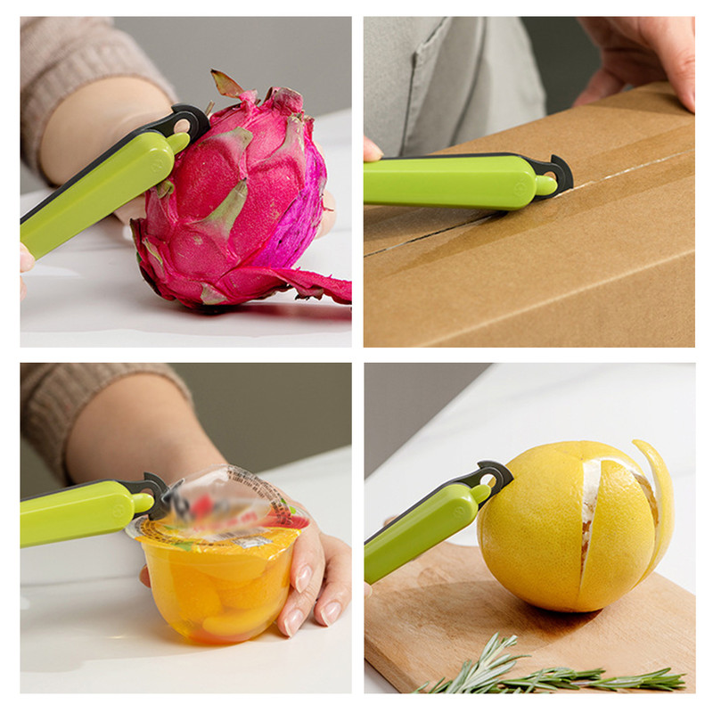 Orange Peeler, Stripper, Multi functional Peeling Knife, Citrus Cutter, Grapefruit Lemon Orange Tool