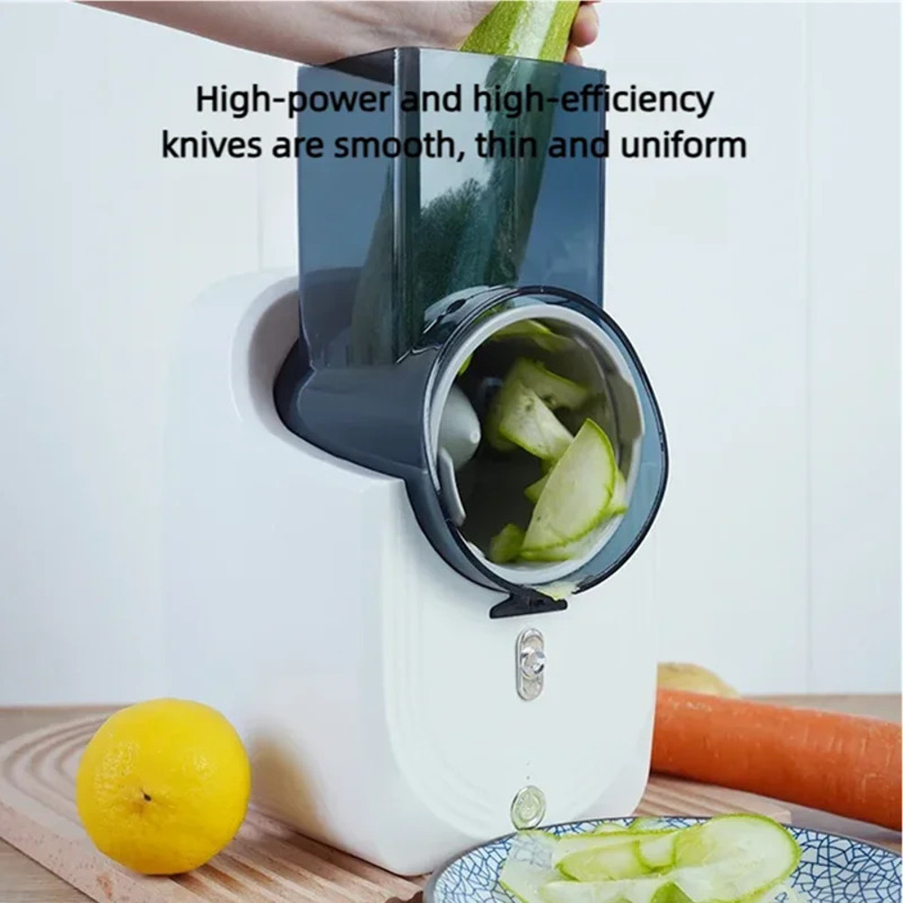 Multi-function Vegetable Cutter, Electric Vegetable Slicer, Household Shredder, Automatic Kitchen Cutter