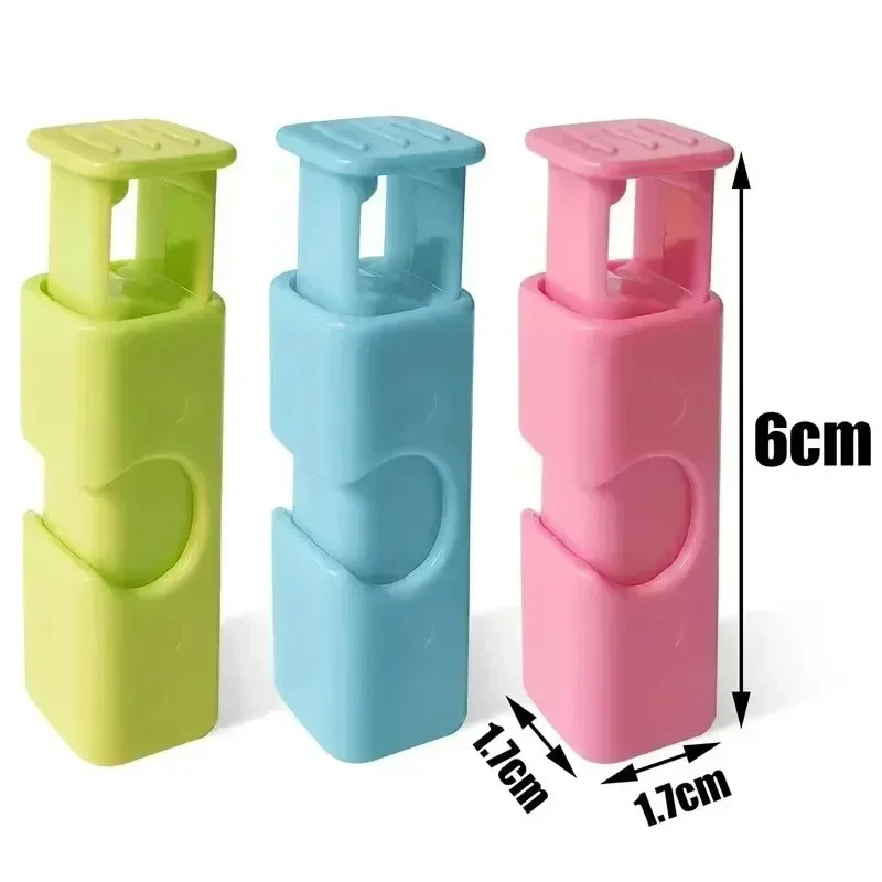 Squeeze Bread Bag Clips Reusable Food Seal Clips Plastic Snack Bag Seal Spring Clips For Kitchen St 4