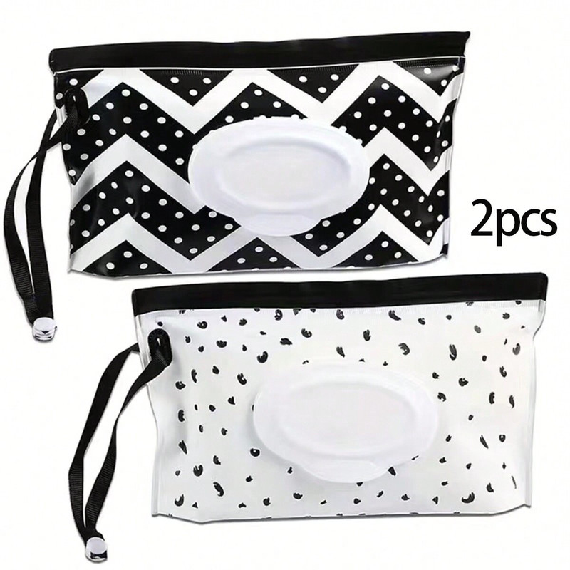 Baby Wipe Case Reusable Wet Wipe Pouch Travel Tissue Holder Wet Wipes Storage Bag Mask And Tissue O 0
