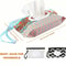 Baby Wipe Case Reusable Wet Wipe Pouch Travel Tissue Holder Wet Wipes Storage Bag Mask And Tissue O 1