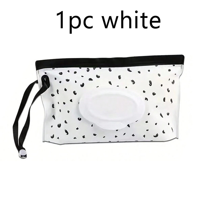 Baby Wipe Case Reusable Wet Wipe Pouch Travel Tissue Holder Wet Wipes Storage Bag Mask And Tissue O 6