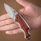 Handmade Stainless Steel Folding Boning Knife, Portable Pocket Knife, Butcher Meat Fruit Fish BBQ Cutting Knife