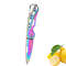 Folding Fruit Knife Stainless Steel Pocket Knife Keychain Nonslip Handle Household Small Knife 6