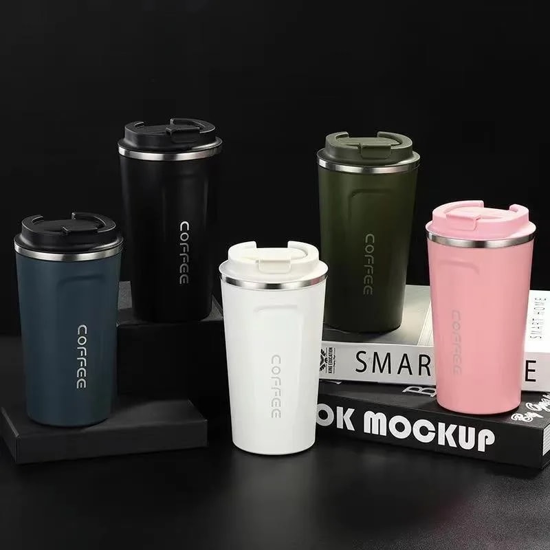 Stainless Steel Coffee Mug, Portable Tumbler, Vacuum Flasks, Thermal Cup, Keeps Hot and Cold, Coffee Cup
