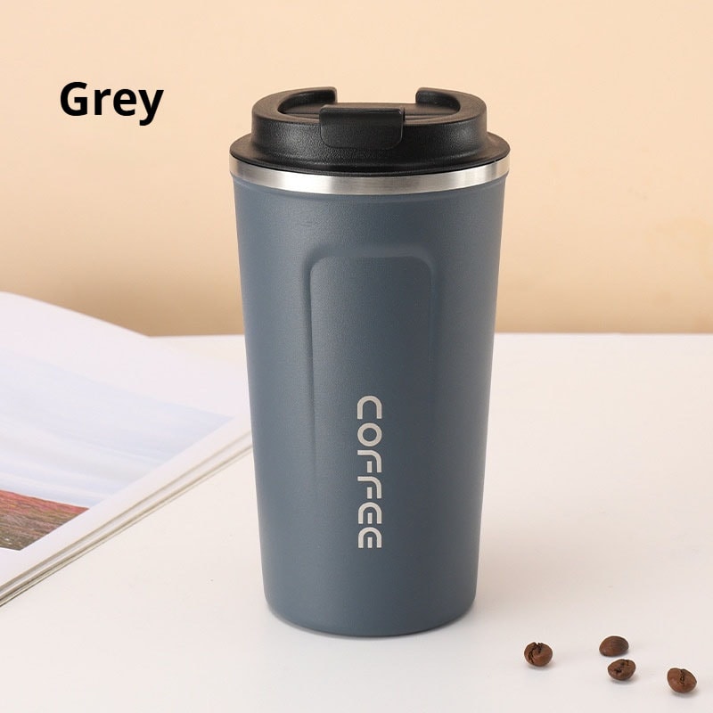 Stainless Steel Coffee Mug, Portable Tumbler, Vacuum Flasks, Thermal Cup, Keeps Hot and Cold, Coffee Cup