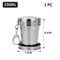 Stainless Steel Portable Folding Cup, Outdoor Travel Drink ware, Telescopic Camping Cup