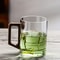 Glass Cups Walnut Handle Heatresistant Mug Large Capacity Tea Making Cup Office Drinking Glasses 6