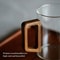 Glass Cups Walnut Handle Heatresistant Mug Large Capacity Tea Making Cup Office Drinking Glasses 4