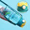 Cute Kids Water Bottle, Leakproof School Cup, Portable Straw Water Bottle for Children