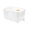 Plastic Cold Drink Jug, Refrigerator Drink Dispenser with Leak-proof Tap, Bar Party Cold Drink Container