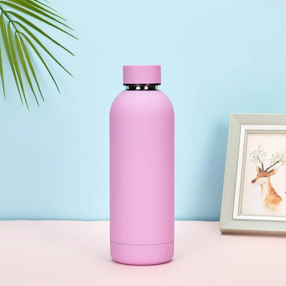 Double Wall Stainless Steel Water Bottle Vacuum Cup Insulated Thermos Keep Hot And Cold Flask 0