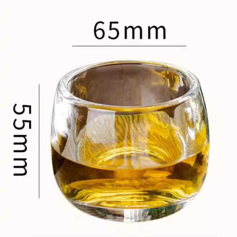 Crystal Glass Tea Cup, Thickened Wine Cup, Transparent Master Cup, Single Tea Set, Wholesale Glass Cups, Wedding Gifts